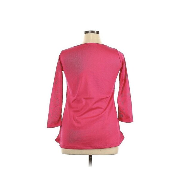 C9 by Champion Womens Pink Activewear Workout Athletic Top Blouse - Picture 2 of 3